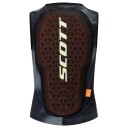 Ryggbeskyttervest Scott Airflow junior Caviar Black/mørkegrå
