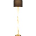 Trio Lighting Nandor gulvlampe Gull