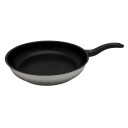 Wmf 3201113818 Rund All Bruk Panne Sort Rustfritt Stål Keramisk Gass Halogen Induksjon 3 Stykker 340 Mm