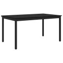 vidaXL Spisebord 150 x 78 x 75 cm METALL