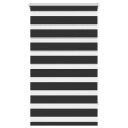 vidaXL Zebra Gardiner 70 x 120 cm Svart