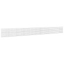 vidaXL Gabion med 5 mm tråd og 10x10 cm mesh 1050x10x100 cm