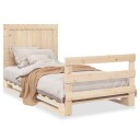  Sengeramme med hodegavl 100x200 cm heltre furu 3281539