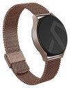 Burga Mesh Elegance Universal Klokkerem Rosegull 22mm