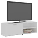 vidaXL TV-benk hvit 120x34x37 cm sponplate
