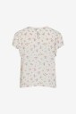 Vila   Bluse viGreis S/S O neck Top/rn   Hvit