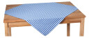 PULSIVA Duk Don; 80x80 cm (BxL); Blå/Hvit; Kvadratisk; 5 Stykk / Forpakning