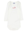 Petit Bateau Body 3-pack White/Red Hearts 36 mdr/94