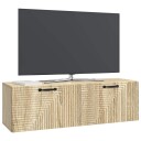  Vegghengt TV skap Sonoma eik 98 x 31 x 30 cm Konstruert tre
