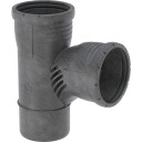 GEBERIT albueforgreningsrør 87,5° ø110x50mm