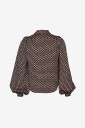 byTimo   Skjorte Satin Shirt   Brun