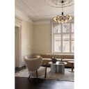 Nuura - Apiales 18 Chandelier Satin Black/Optic Smoked