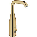 Grohe Essence E berøringsfri batteri 161 mm tut/6V 1t med blå tut/vann