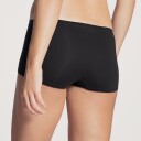 Calida Truser Natural Comfort Panty Svart bomull Large Dame