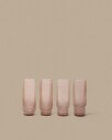 Ripple Longdrinkglass 4-pk, Blush