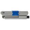 inkClub TOV300 Tonerkassett, erstatter Oki 44973536, svart, 2.200 sider