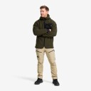 Revolutionrace Sherpa Hoodie Herre Forest Night M Herre Overdeler Fleece & midlayers