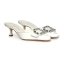 Manolo Blahnik Dame Sko Grå 39 EU,