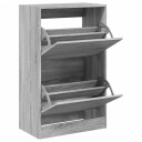  Skoskap grå sonoma 60x34x96,5 cm konstruert tre 8721012381865