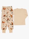 Geggamoja  Todelt Pysjamas Mamma Mø Beige 86 92