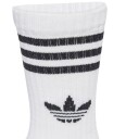 Adidas Originals Crew Sock 3P   Black   34 36