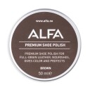 Alfa Shoe Care Polish Brown