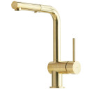 Lavabo Kubus 040 Kjøkkenbatteri Med utrekk, Messing