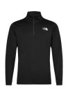 The North Face M 24/7 1/4 Zip Tee - Black - M