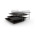 Bosch Serie 4  Induksjonskomfyr med 3D Varmluft Svart HLN39A060U