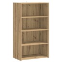 vidaXL Høyskap Artisan eik 70 x 41 x 124 cm Konstruert tre