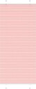  plisségardin Rosa 100x200 cm Stoff Bredde 99,4 Polyester