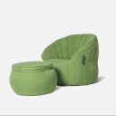 Butterfly Chaise Sett Lime Citrus Grønn