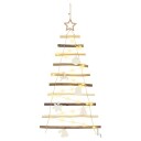  Juletre med 30 LED Naturlig 90 cm heltre ask