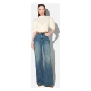 Janice Dame Jeans Blå W26,
