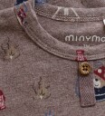 Minymo Body Ls Aop Brown 62