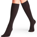 Falke Seidenglatt 40 Den Knee High strømper svart Størrelse: 39 42 Kvinner