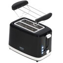 Camry CR 3218 2-Skivers Brødrister 900W med Manuell Stopp og Oppvarming, Svart