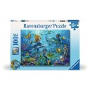 Ravensburger Puslespill 100XXL Brikker Eventyr Under Vann