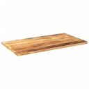  Bordplate 120x60x1,5 cm rektangulær grovt heltre mango