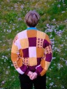 119-11 Patchwork genser