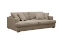Rossita Lyx 2,5 seters ekstra dyp sofa i stoff   Brun