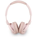 Guess Over øret hodetelefoner med metallogo Rosa