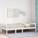   Barneseng uten madrass hvit 90x190 cm heltre furu 855031 855031