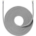 Nielsen Light 4m Stoffledning Lysegrå 2x0,75mm²