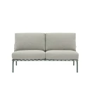 Muuto Lounge Sofa Settle 2 seater Ribbed Weave 2/Dark Green