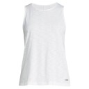 Casall Soft Texture Tank Dame White 36
