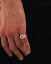 TwoJeys Superstar Signed Ring Ring Sølv 64