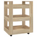  Kjøkkentralle sonoma eik 60x45x80 cm konstruert tre