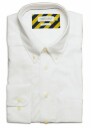 J. Harvest & Frost Skjorte Yellow Bow Regular Fit Hvit