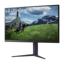 LG UltraGear 32GS85Q 32" QHD Gamingskjerm 2560x1440 180Hz Nano IPS Svart